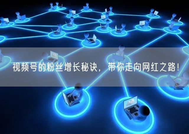 视频号的粉丝增长秘诀，带你走向网红之路！
